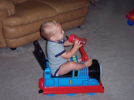 Fri Sep  8 07:52:53 2006

Now he just needs his driver's license and more power...