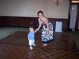 Sun 03 Jun 2007 05:56:28 PM

Andrew danced with mommy just a bit at a wedding reception in Charleston, SC.