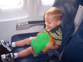 Wed 22 Aug 2007 07:46:06 AM

On a plane going to Uncle Conrad and Aunt Christina's wedding.