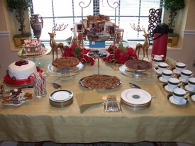 Thu 25 Dec 2008 04:07:47 PM

The desert table for Christmas dinner at our house.