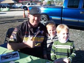 Fri 26 Feb 2010 04:10:33 PM

Brandon, Andrew, and the driver of Max-D.