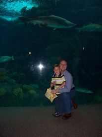 Wed 22 Feb 2012 10:35:27 AM

Andrew would not stand by these sharks, either, unless Dad joined the photo.