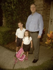 Mon 19 Aug 2013 07:07:51 AM

First day of school: Pre-K4 and 3rd grade.