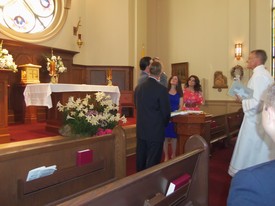 Sat 14 Apr 2012 03:53:08 PM

Andrew read the scripture at the ceremony and we, unfortunately, didn't think to take a picture...