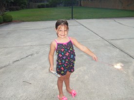 Sun 24 May 2015 07:19:59 PM

Sparklers on July 4th.